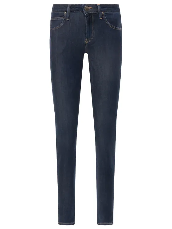 Performance Gear Lee pantalone in Jeans da donna Scarlett High L626MDNX blu medio