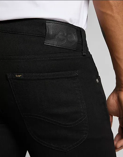 Trendy Comfort Lee Pantalone Jeans Luke Midweight L719HFAE clean black