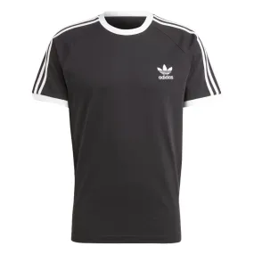 Chilly Comfort Wear Adidas Originals maglietta manica corta da uomo Adicolor 3 strisce IA4845 nero bianco