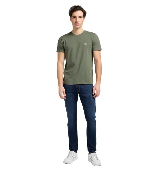 City Smart Lee maglietta manica corta da uomo Pacth Logo 112341715 verde oliva