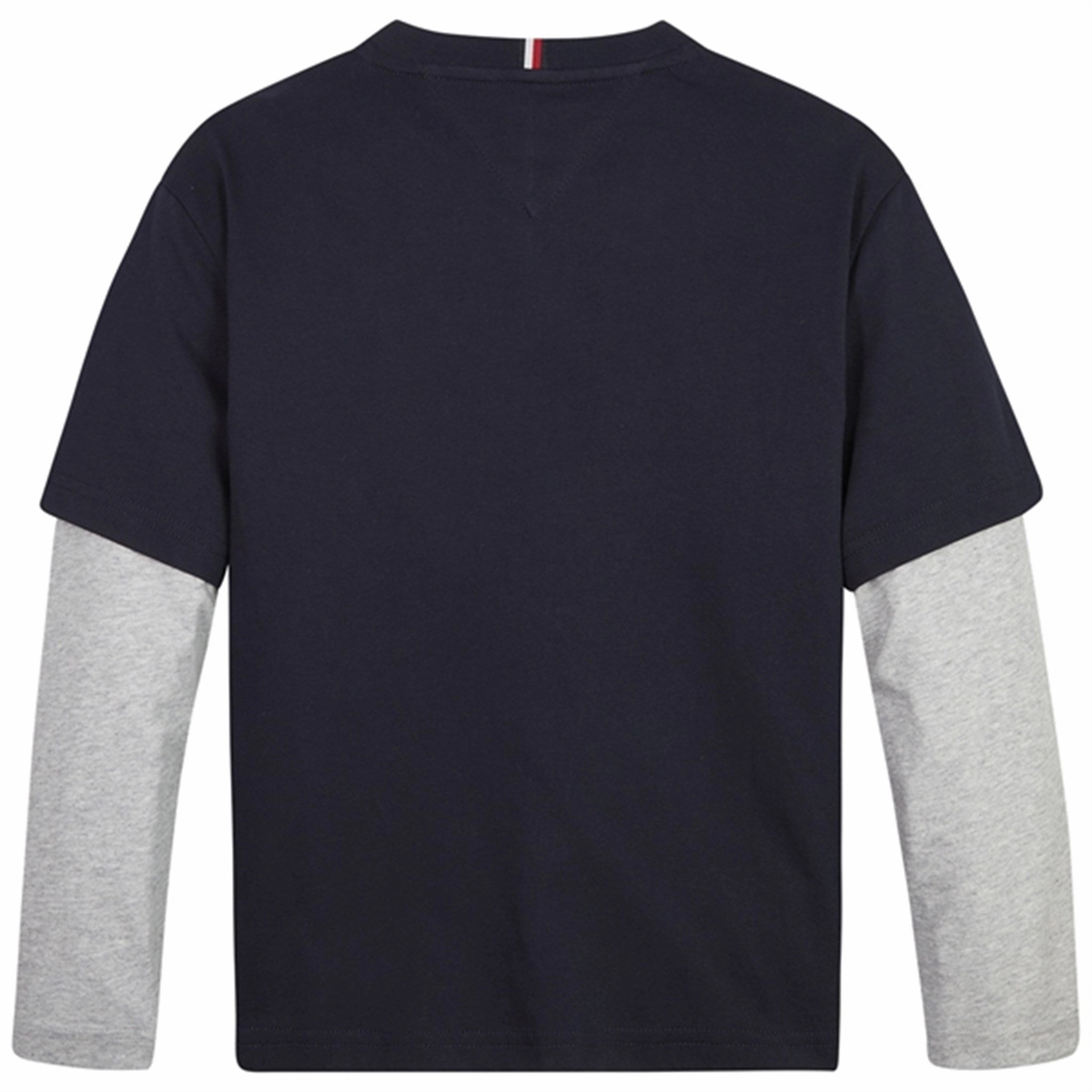 Quick Dry Technology Tommy Hilfiger Tartan Check Blouse Desert Sky / Light Grey Heather