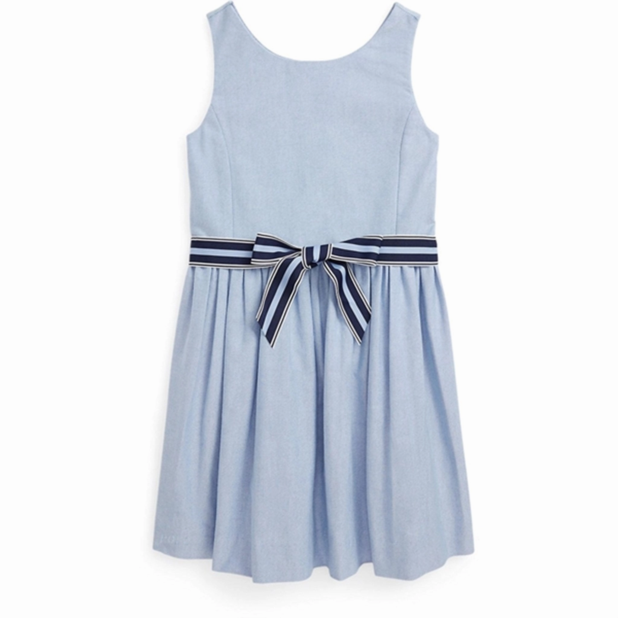 Polo Ralph Lauren Girl Dress Blue Hyacinth Natural Flow