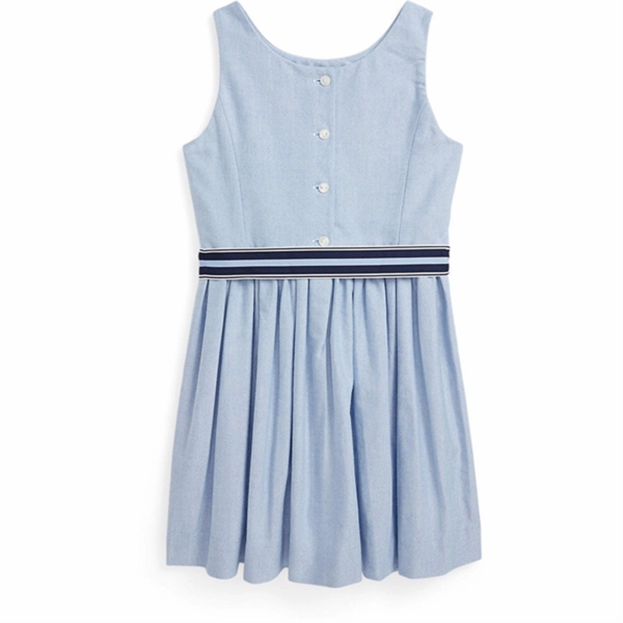 Polo Ralph Lauren Girl Dress Blue Hyacinth Dark Tones