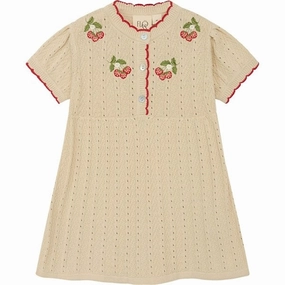 Minimal Details summer look Fl?ss Faye Dress Warmcotton/Rouge