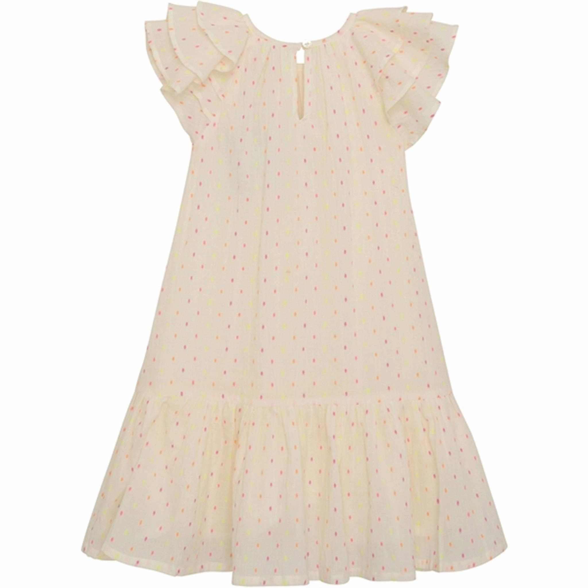 Minymo Pristine Kjole w. Lining Silky Shine Simple Chic