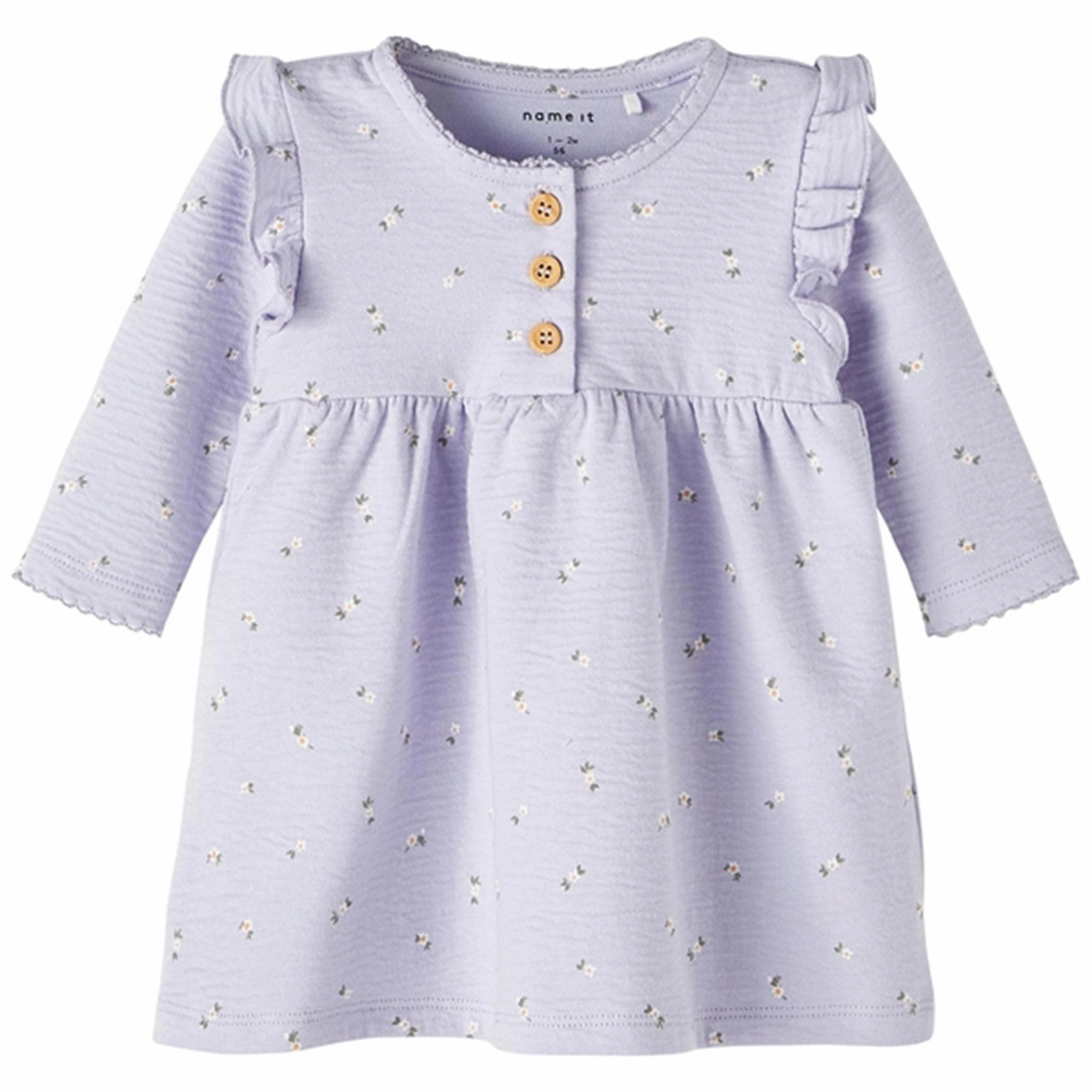 Name it Cosmic Sky Babina Dress Edge Detail