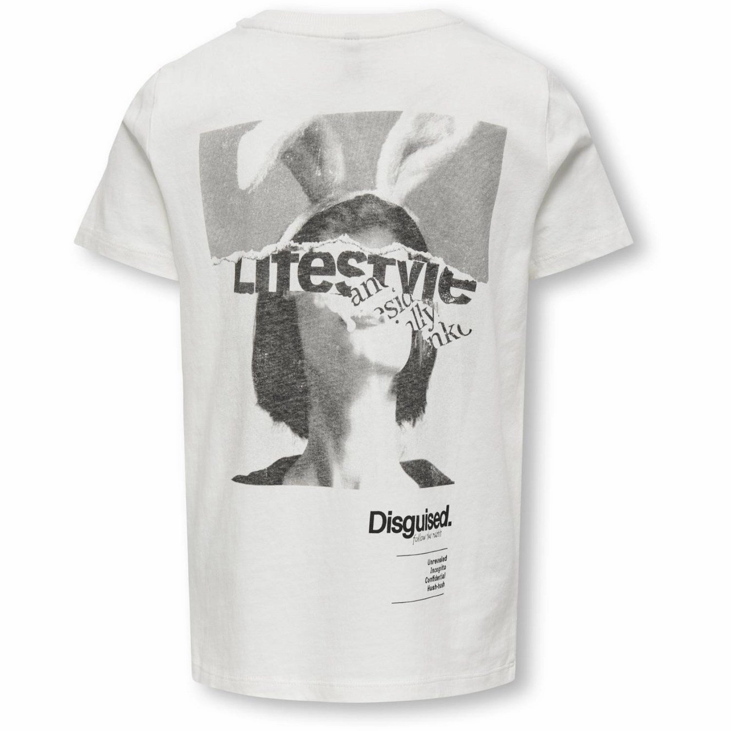 kids ONLY Cloud Dancer Pernille Style T-Shirt Active Comfort Wear Soft Touch Fabric