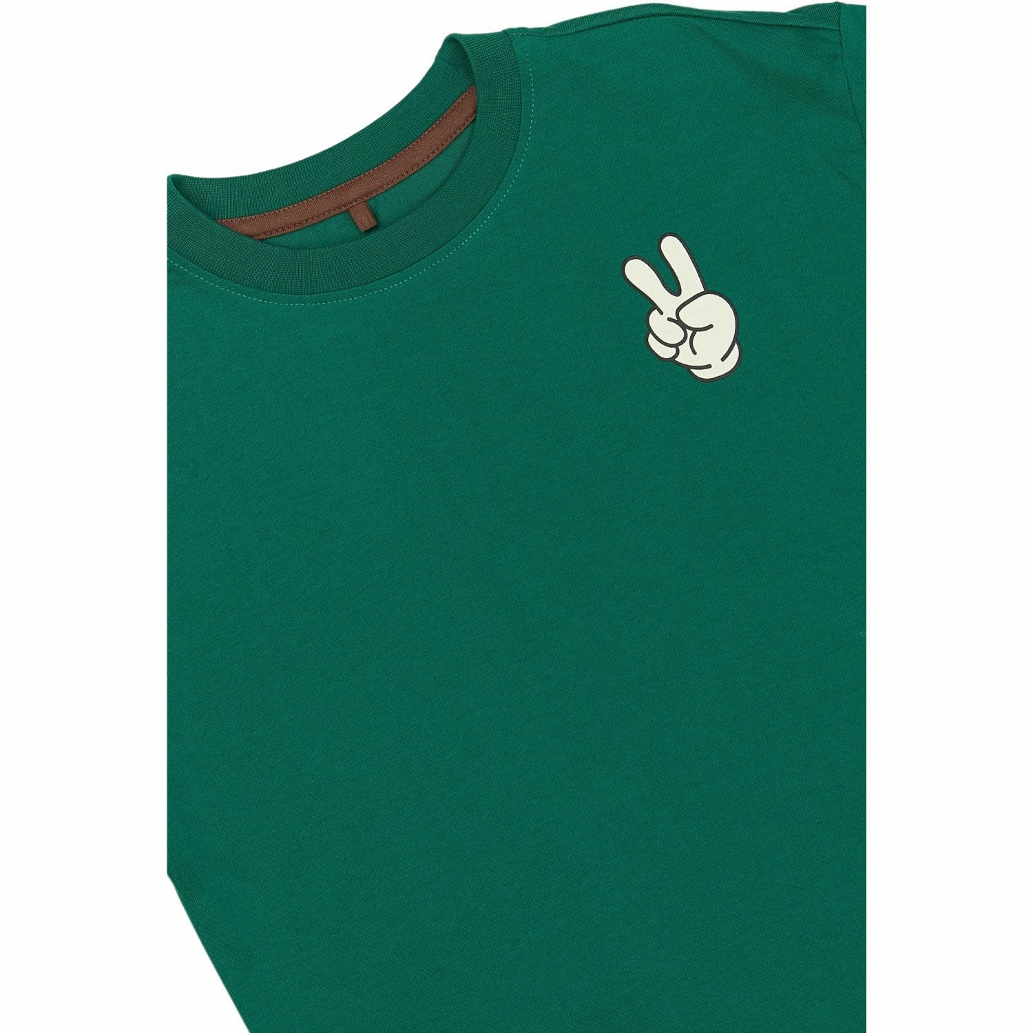 The New Alpine Green Panton Oversize S_S Tee Low Profile Silhouette Skinny Fit
