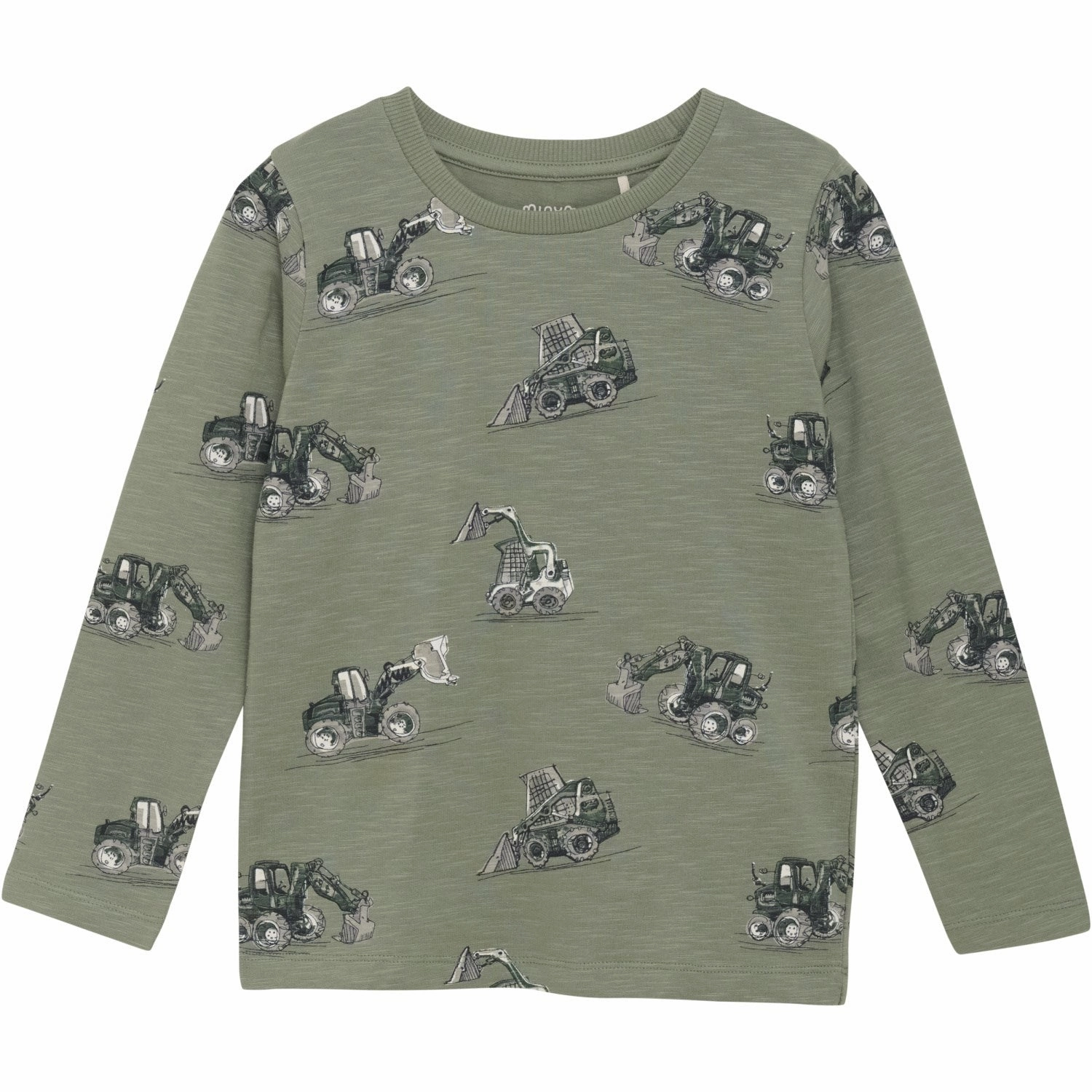 Minymo Sea Spray Blouse AOP Geometric Shape