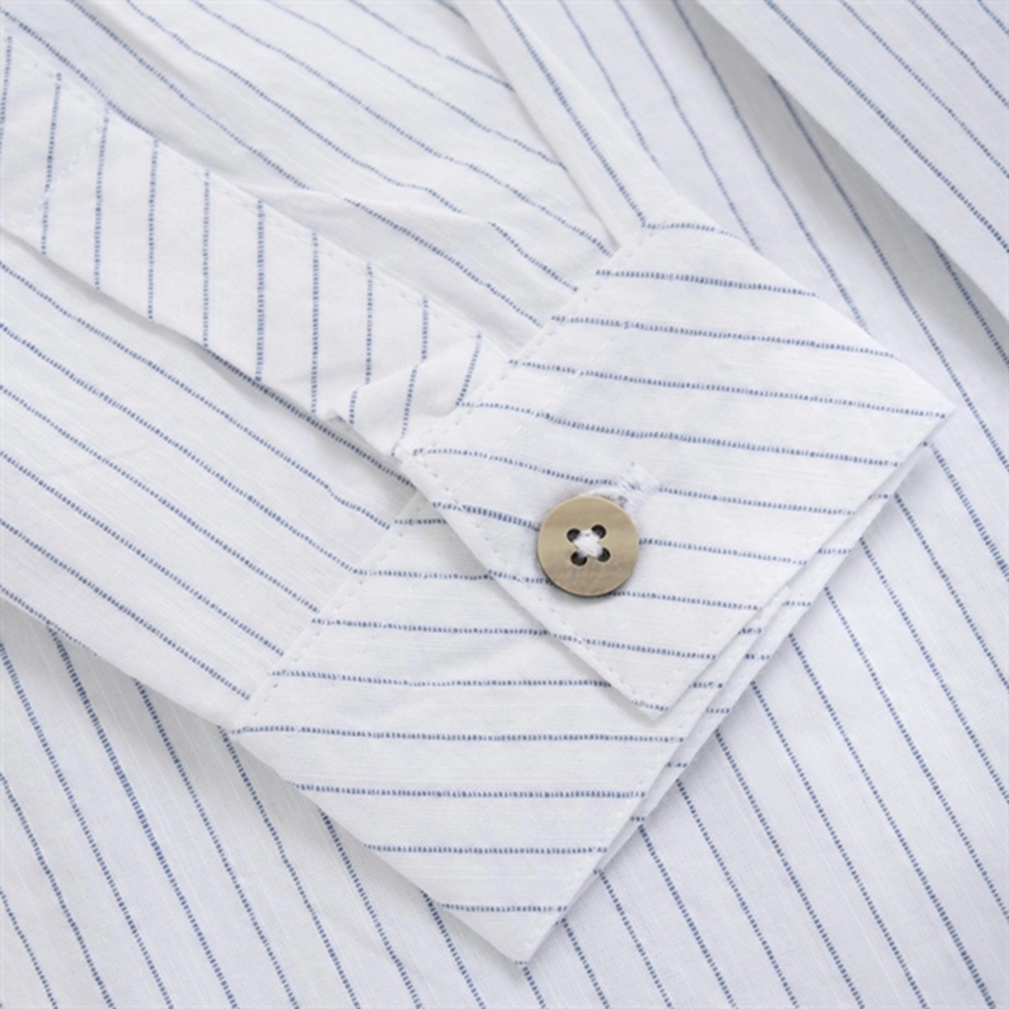 Minymo Bright White Skjorte Y/D Denim Blend Contemporary Fashion