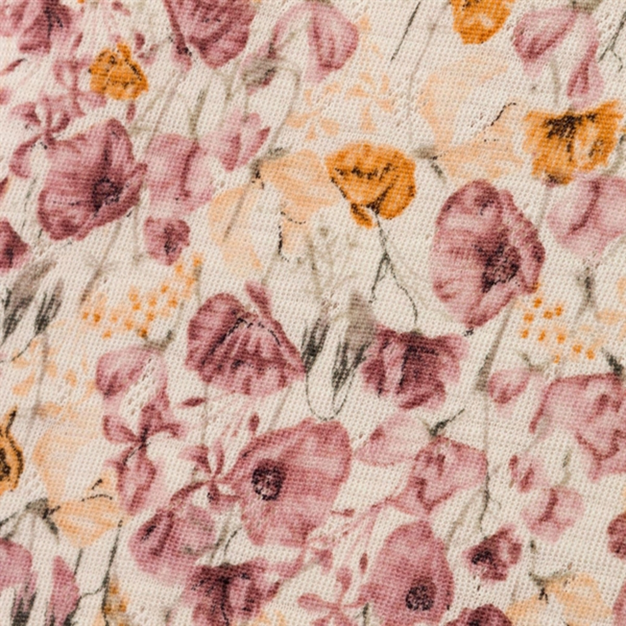 Name it Moonbeam Wang Wool Needle Blouse AOP Stretch Fabric Festival Fashion