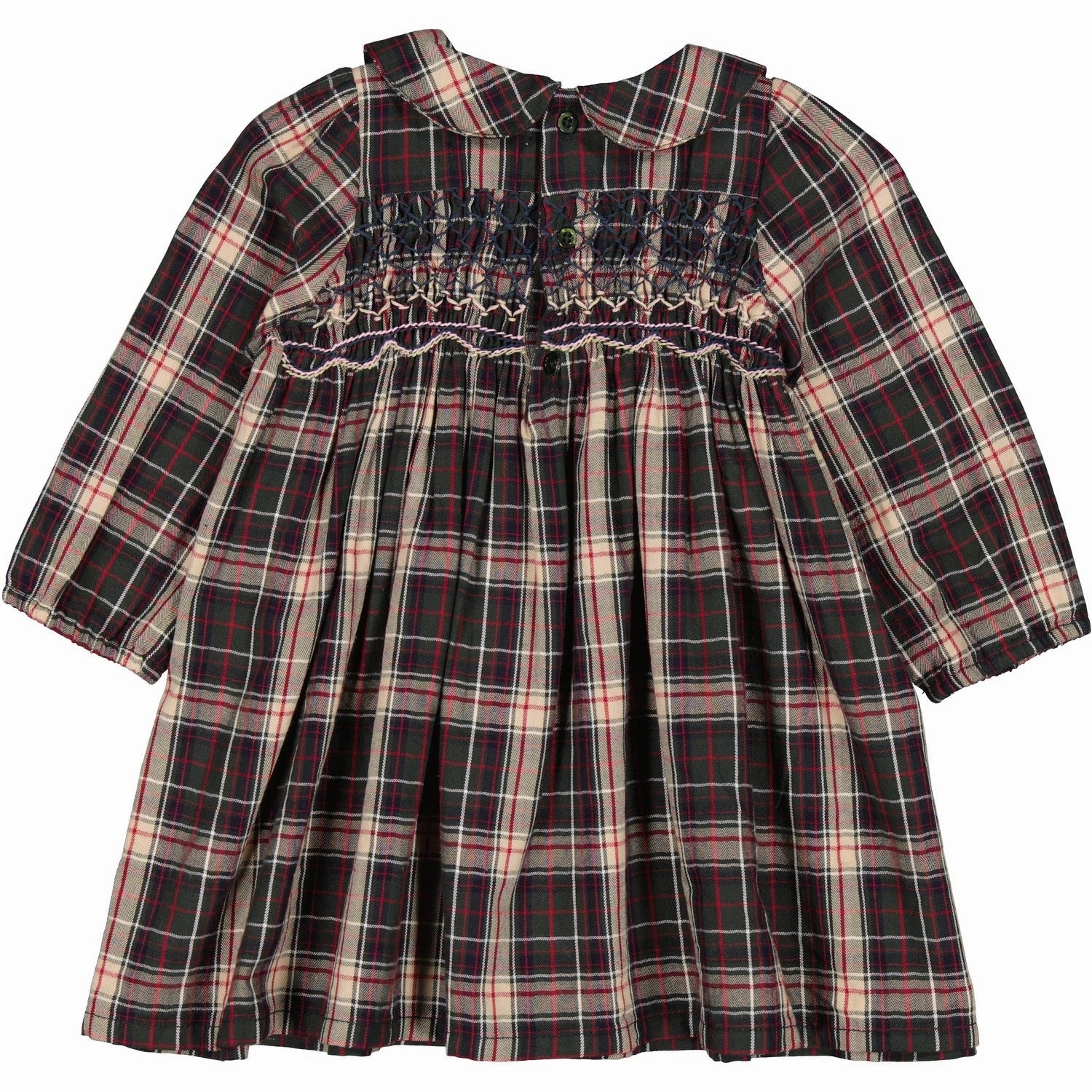 Maternity-Fit MarMar Check Pine Check Dava B Dress