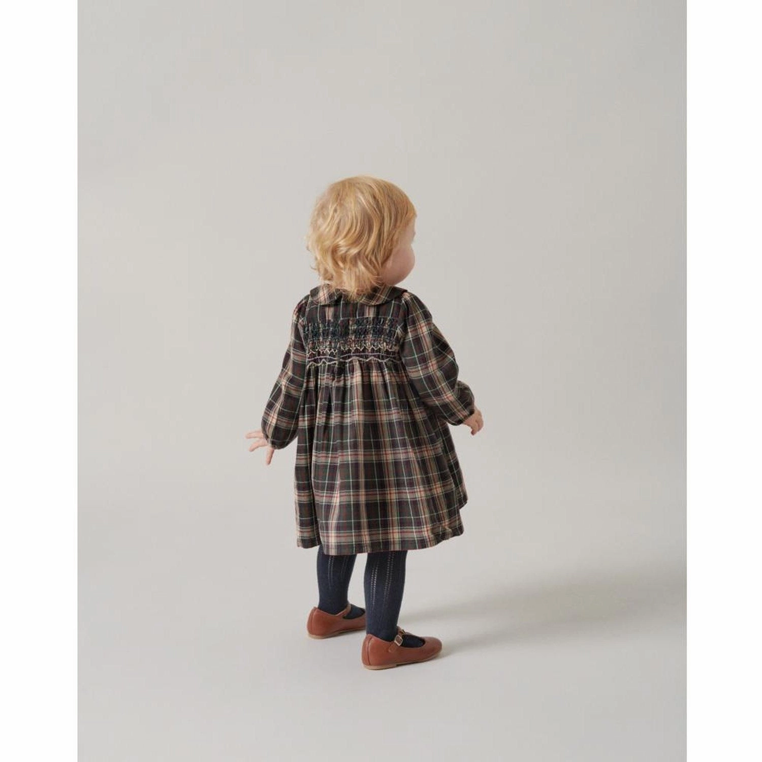 MarMar Check Pine Check Dava B Dress Romantic Mood