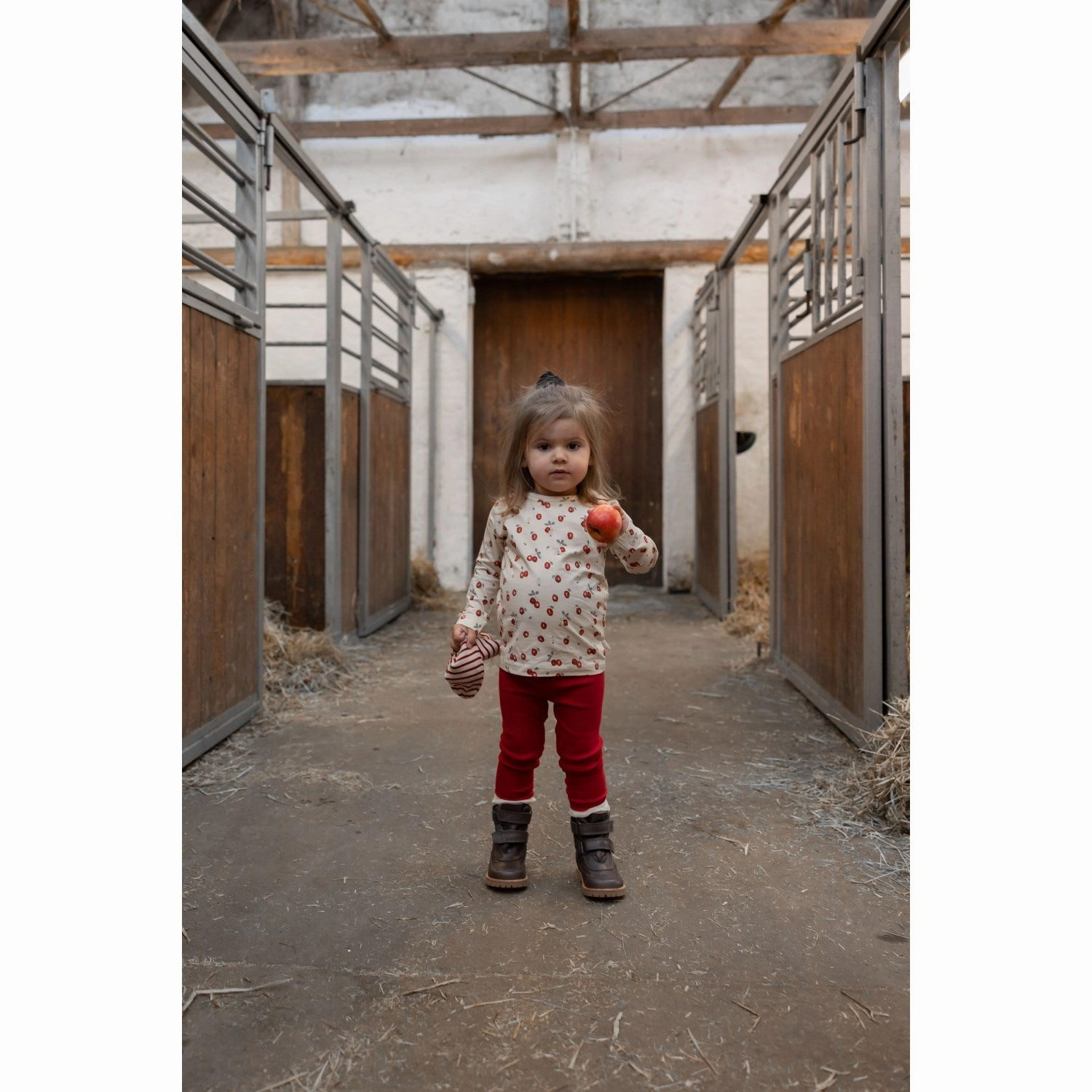 Petit Piao Apple Aop Blouse Printed Tall Length