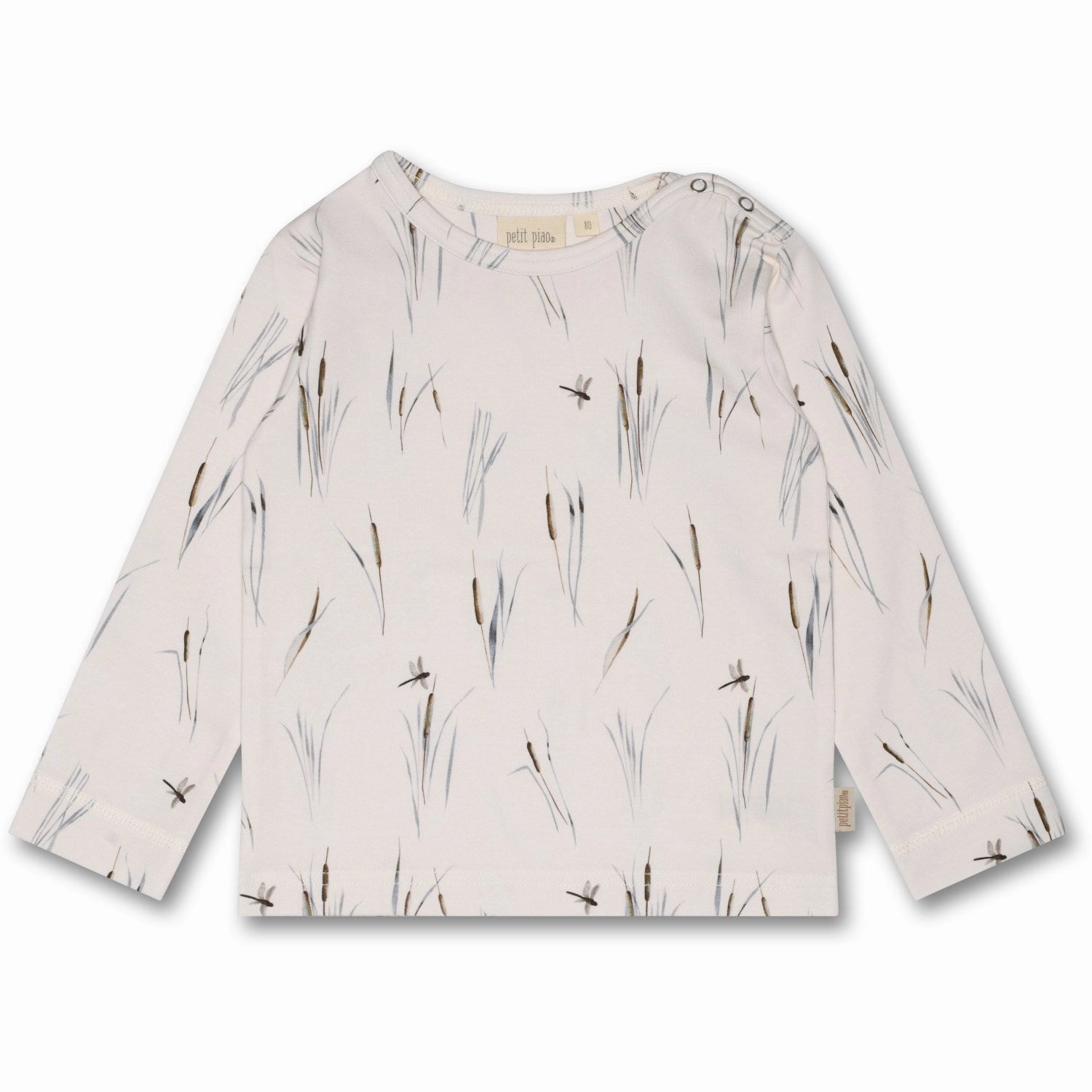 Petit Piao? Cattail Blouse Printed Travel Friendly