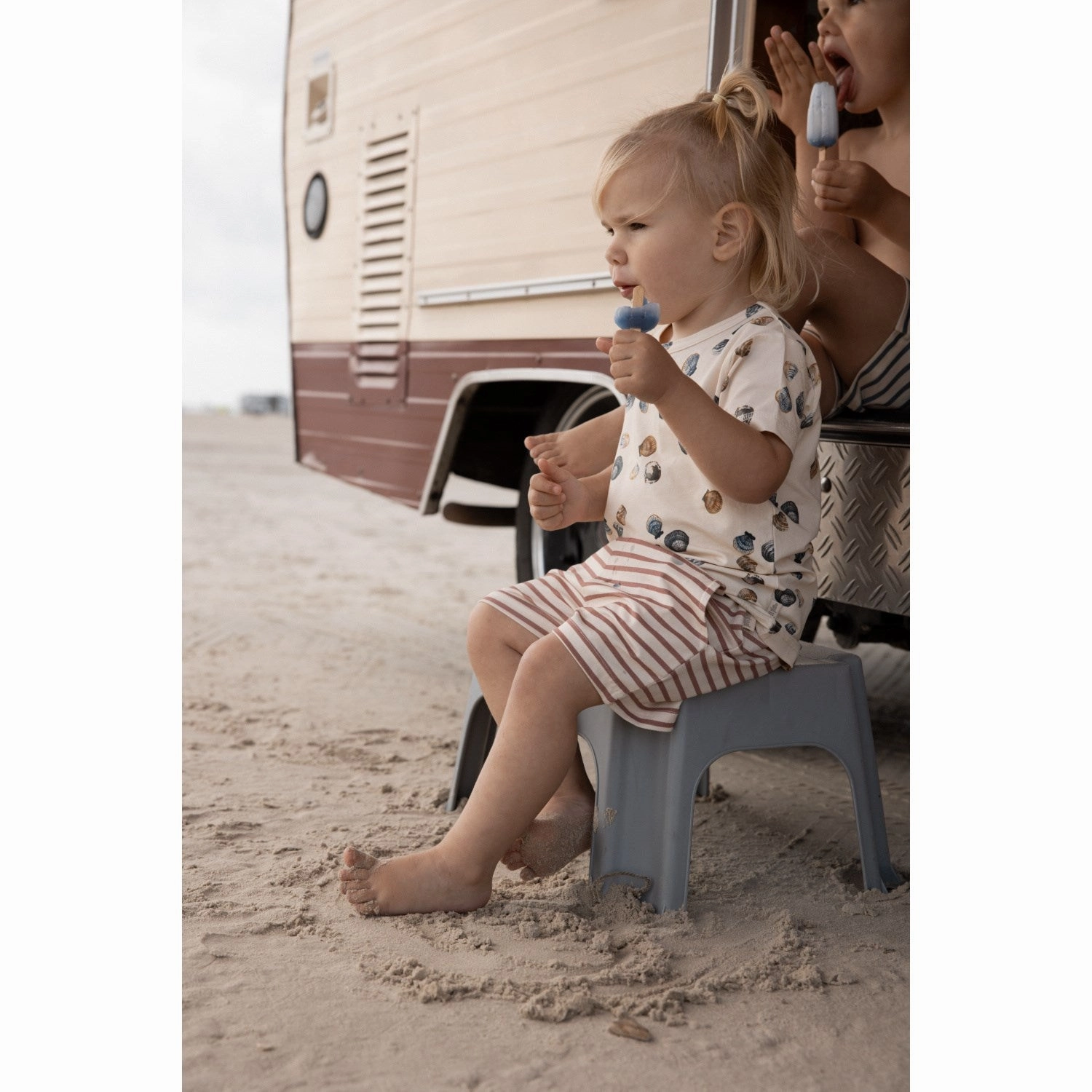 Petit Piao Clam T-Shirt S/S Baggy Sum Printed Best Seller