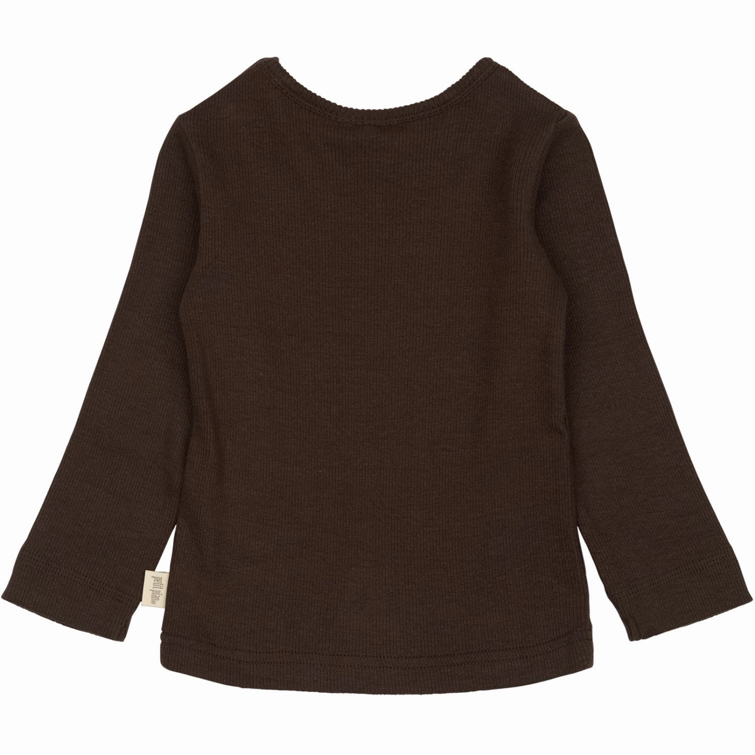 Comfort Stretch Petit Piao Coffee Bean T-shirt L/S Modal
