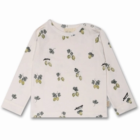 Printed design Tailored Style Petit Piao Gooseberry Blouse Printed