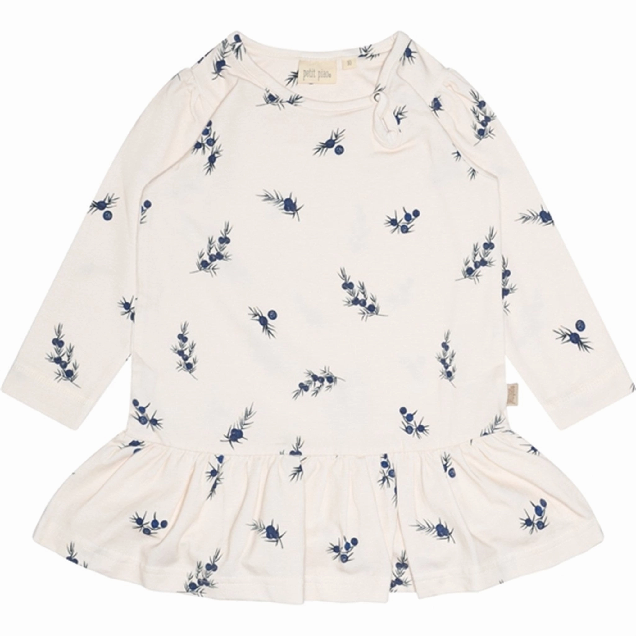 Neutral Form Interchangeable-Detail Petit Piao? Juniper Dress Gather Printed