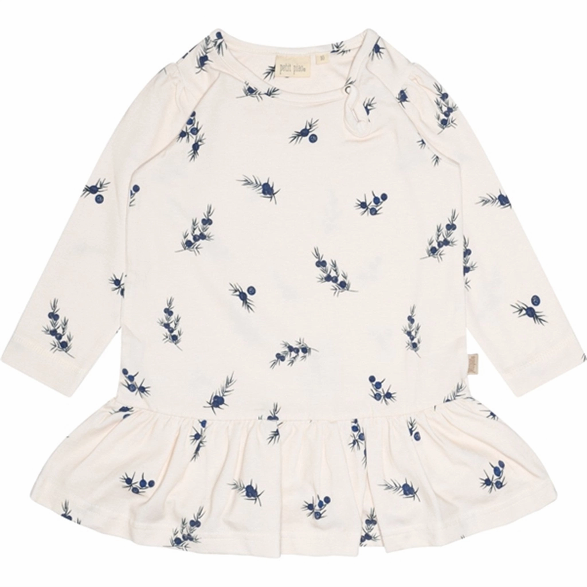 Petit Piao? Juniper Dress Gather Printed Sheer Element