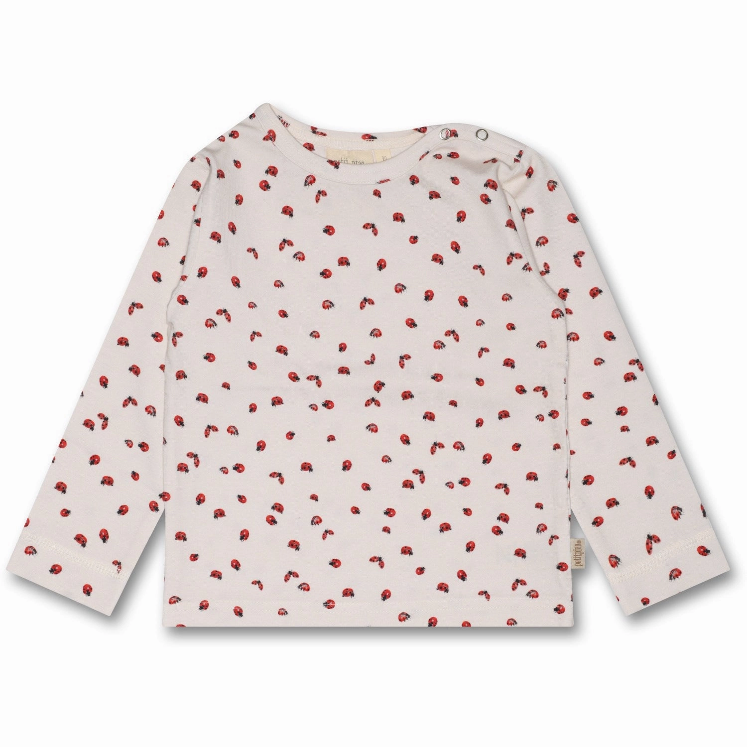 Static Dissipating Fiber Workwear Ready Petit Piao Ladybug Blouse Printed