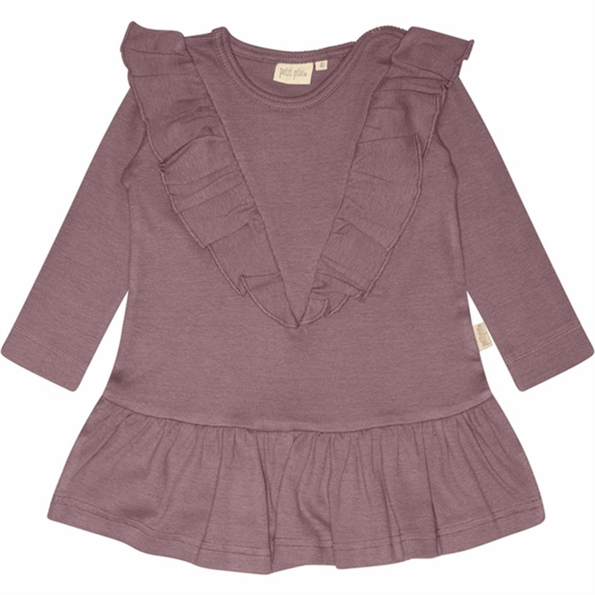 Outdoor Ready Petit Piao? Lavender Mist Dress Modal V-Frill