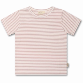 Petit Piao? Rose Smoke T-shirt Baggy Sum Printed Breathable Yarn Composition Lightweight Comfort Wear