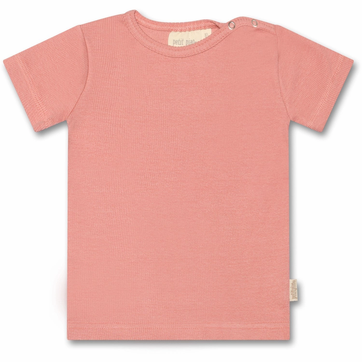 Urban Casual Look Petit Piao Sea Shell Pink T-Shirt Modal