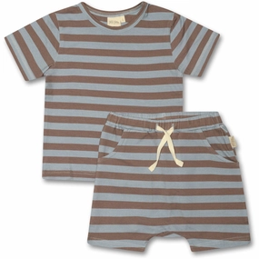 Petit Piao Tuscany Shorts Set Printed Work efficiency Comfortable apparel