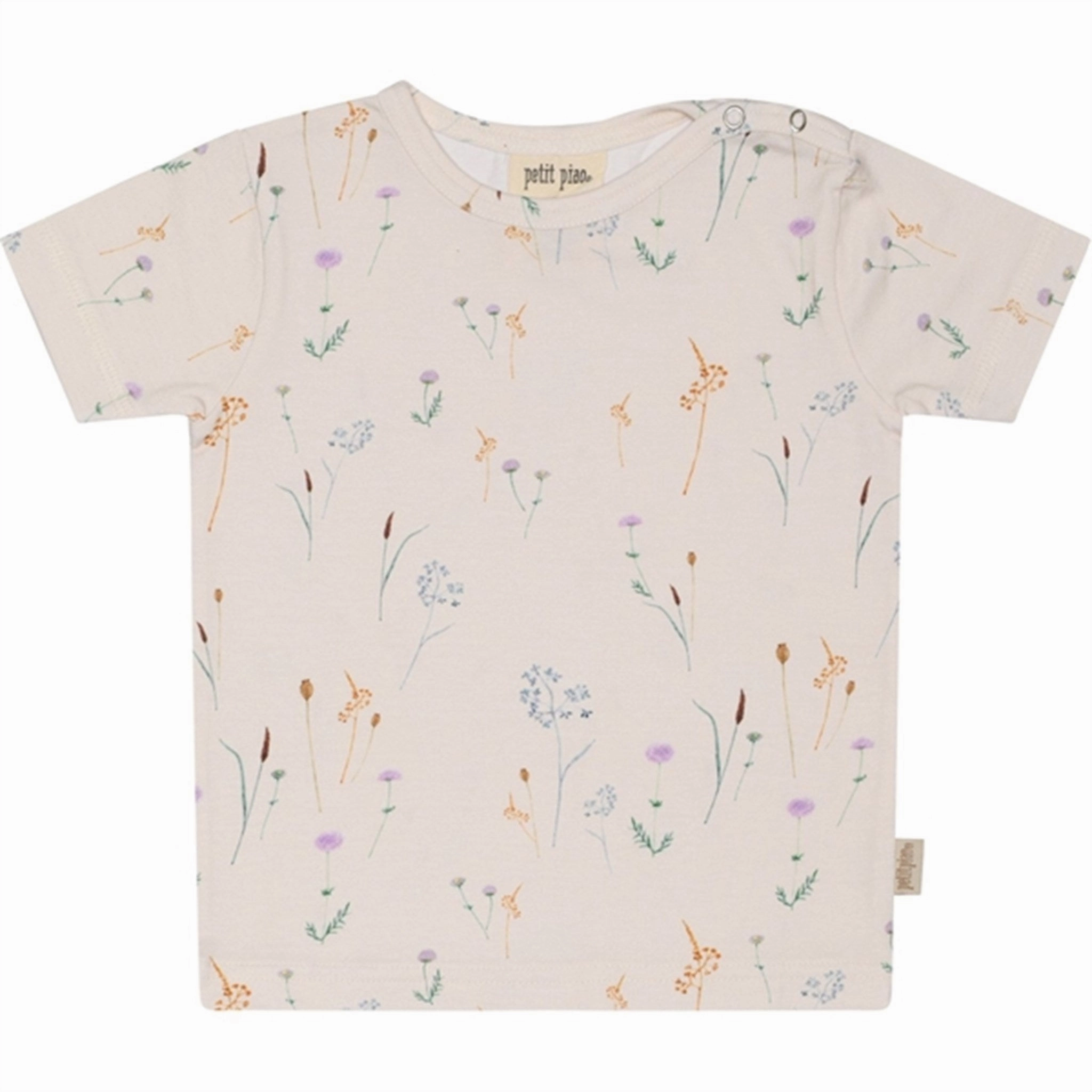 Fashion-Ready Petit Piao Wild T-shirt S/S Printed