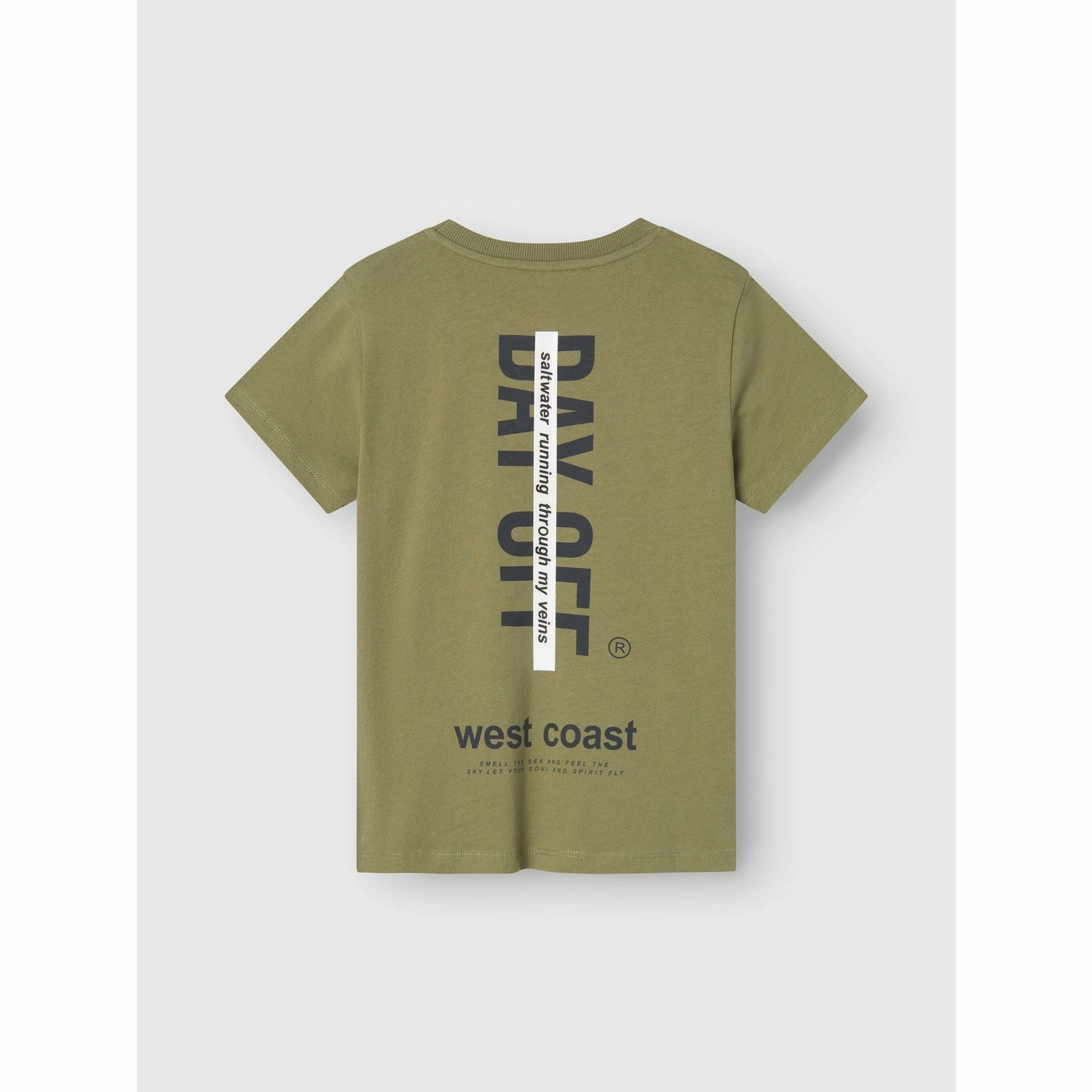 Rayon blend Name It Oil Green Hakke T-Shirt