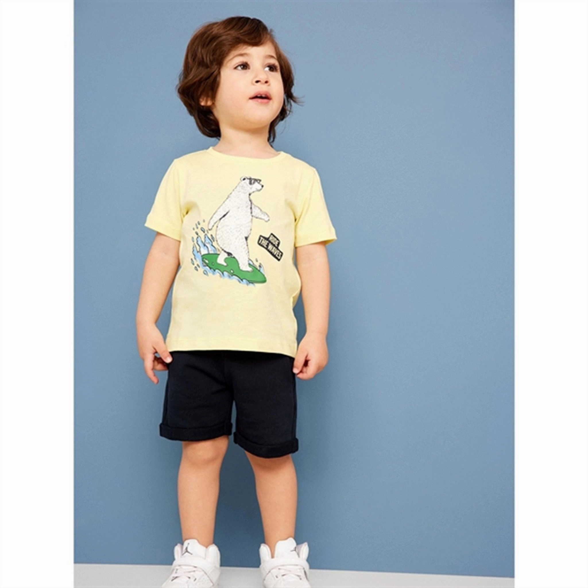 SoftenedNeckline Heathered Fabric Name it Yellow Pear Jeso T-Shirt