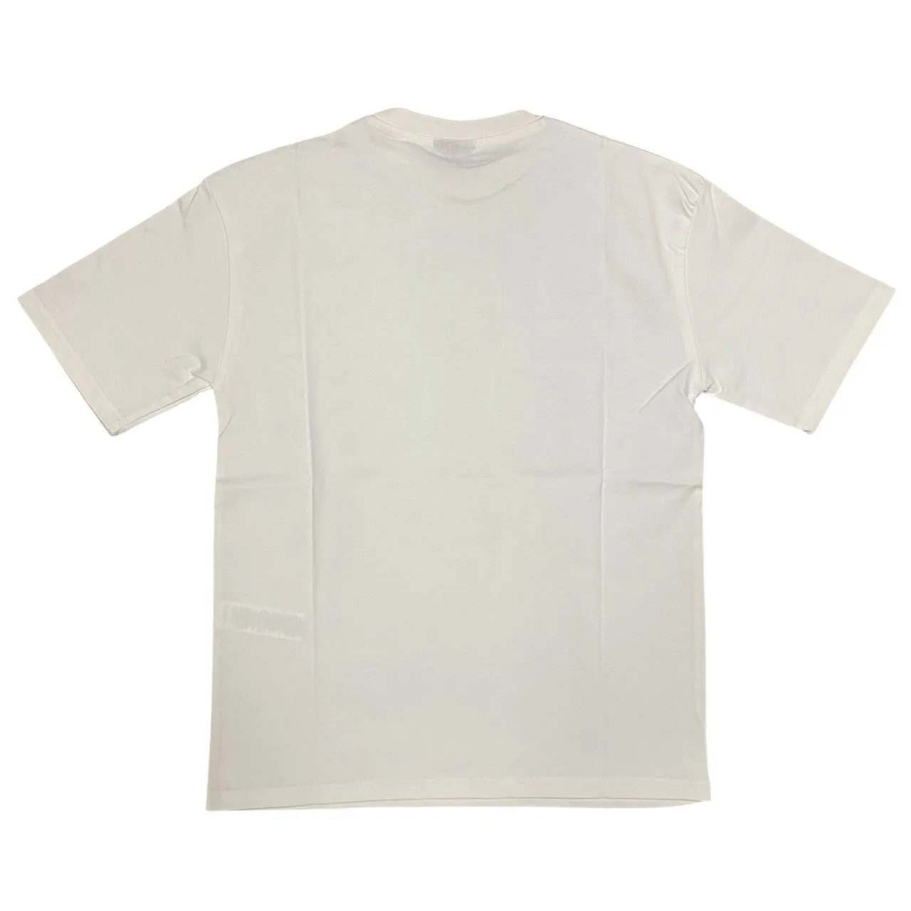 Relaxing Fit Phobia maglietta manica corta da uomo PH00781 bianca con fulmini celesti