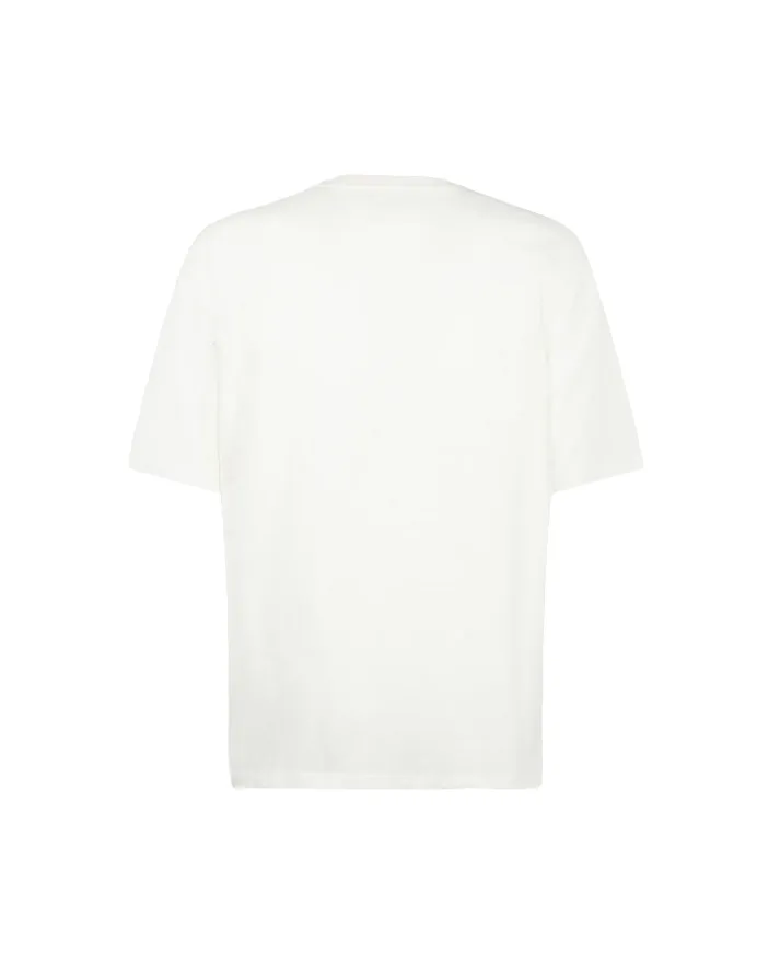 Sleek Style Phobia T-shirt unisex bianca con fulmini rossi grigi arancio PH00109REDGROR