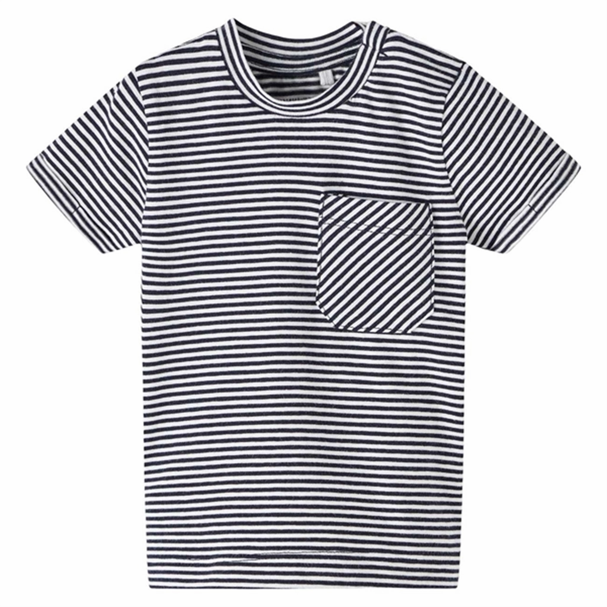 Name it Dark Sapphire Foas T-Shirt Flattering Shape