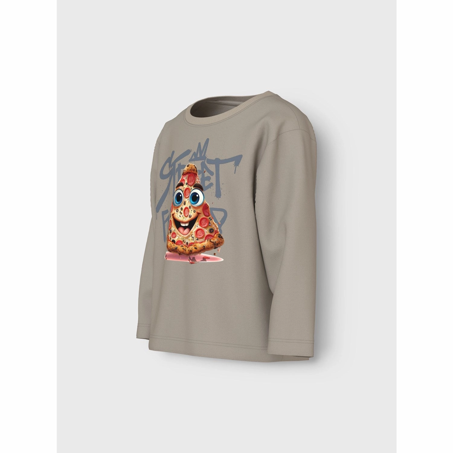 Bold Hue Boho chic Name It Island Fossil Pizza Nmmvoto Ls Nreg Top