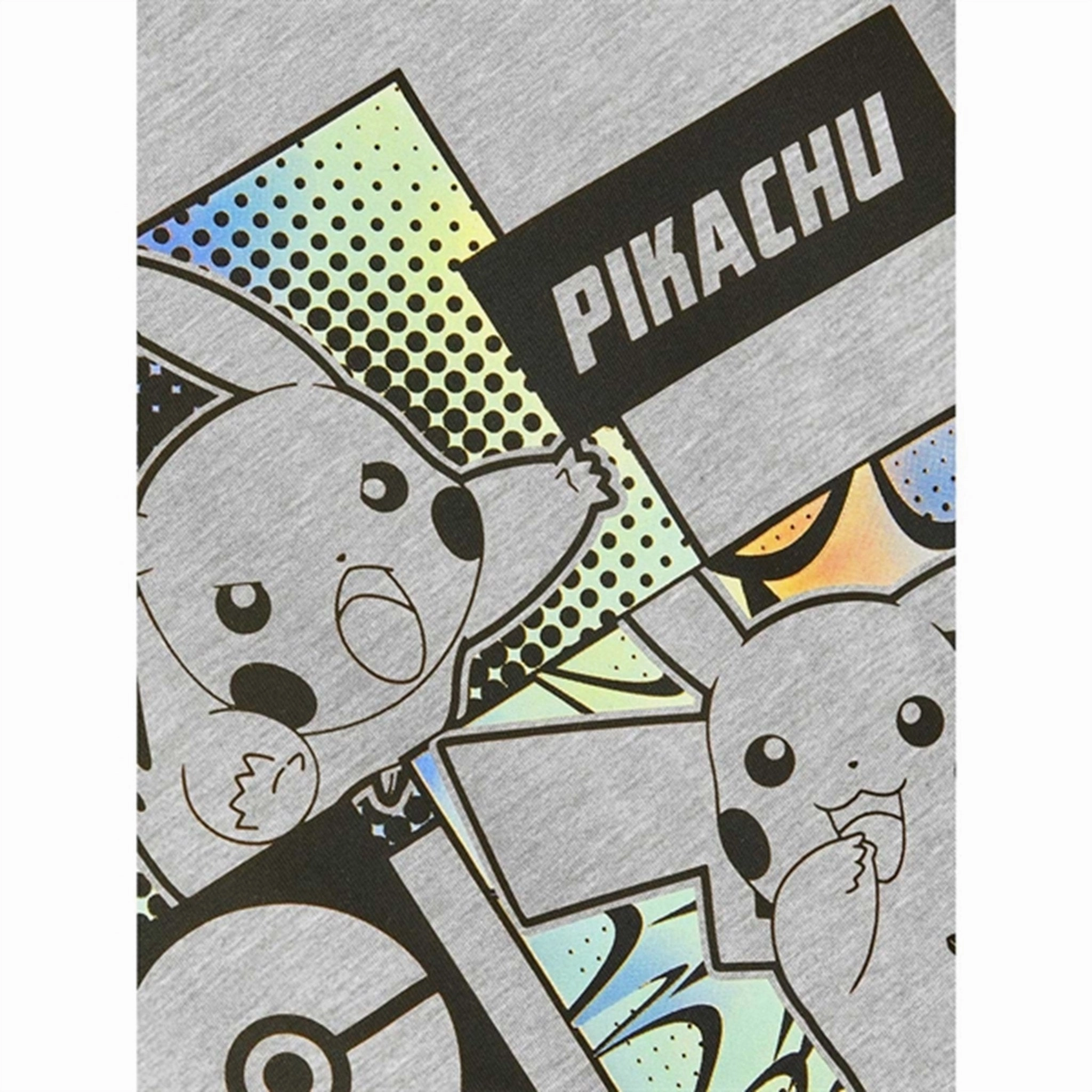 Name it Grey Melange Mafo Pokemon T-Shirt Sporty Appeal