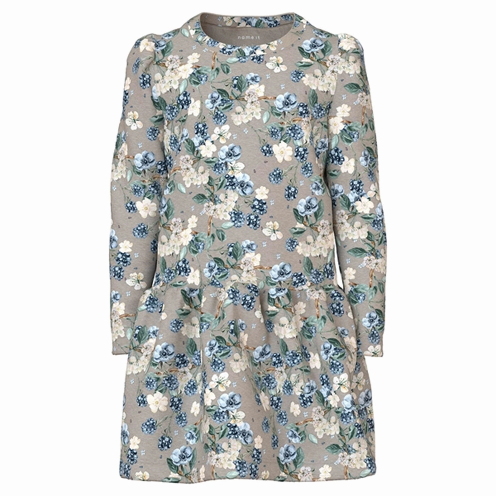 Effortless Wear Shape Hug Name it Peyote Melange Dafne Dress