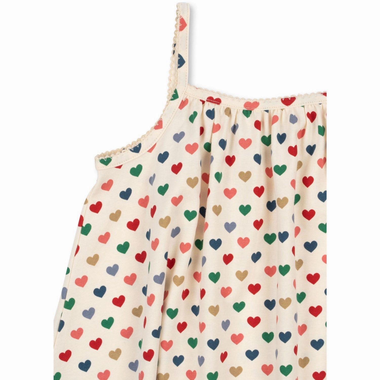 Konges Sl?jd Coeur Color?? Basic Strap Dress Gots Knot-Detail