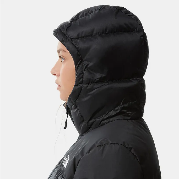 Ventilation Grommets Embroidered The North Face Piumino con cappuccio da donna Diablo NF0A55H4KX7 black
