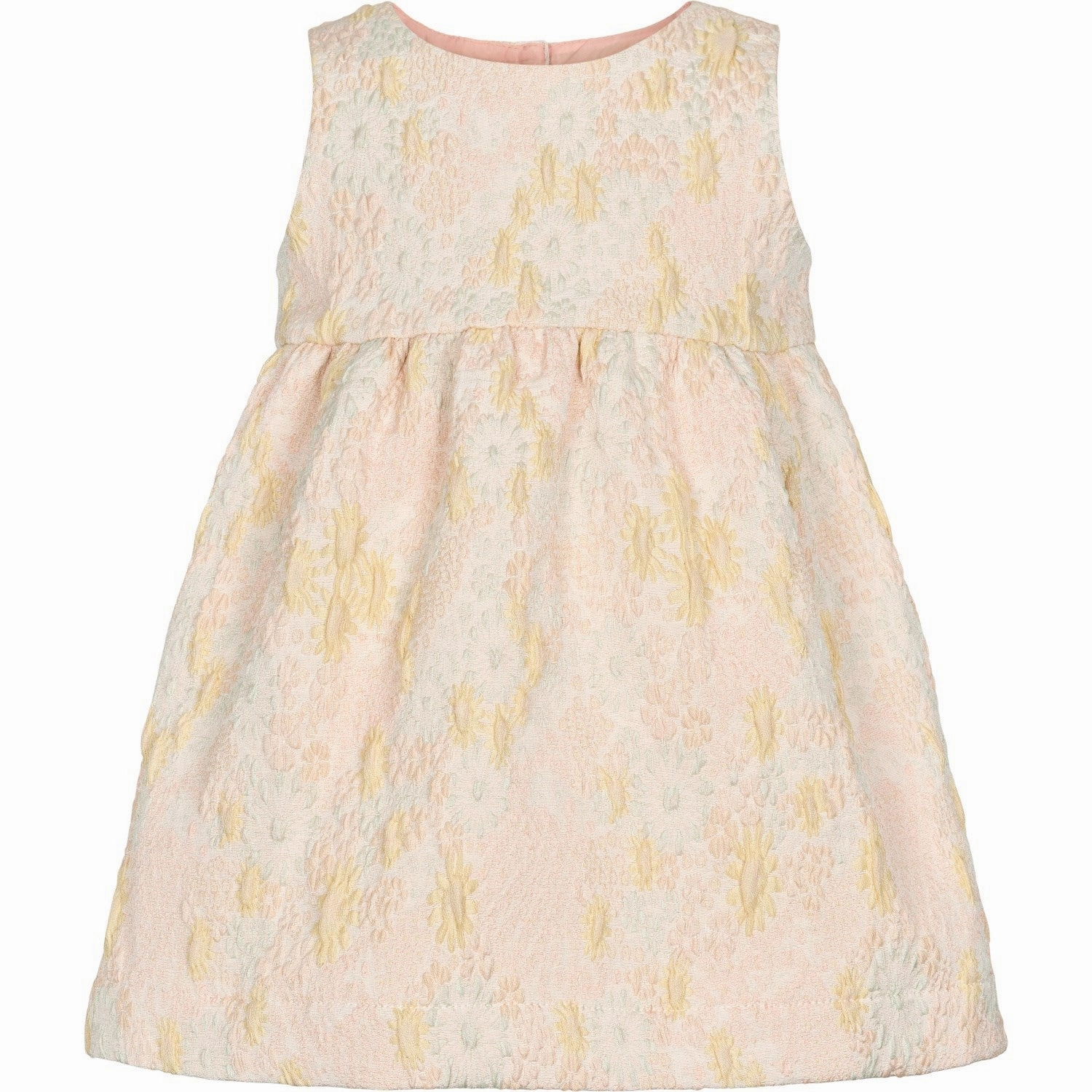 Light Wear museum visit MarMar Party Jacquard Limonade Jacquard Daelyna Dress