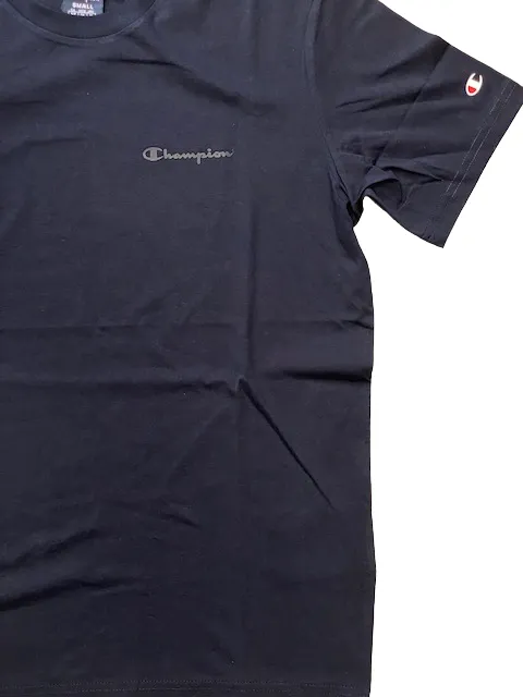 Champion T-shirt manica corta da uomo Legacy Americans Classic Small Logo 218539 BS517 NNY blu Chilly Style