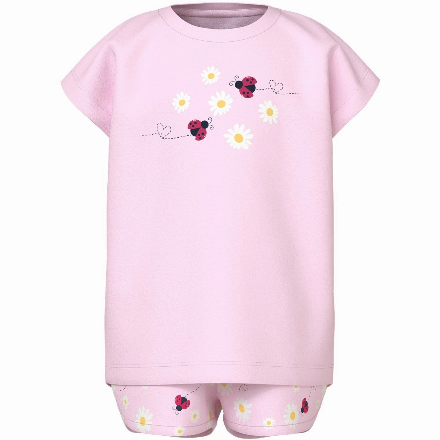 Name It Festival Bloom Ladybug Vigea Shorts Set Sports Comfort