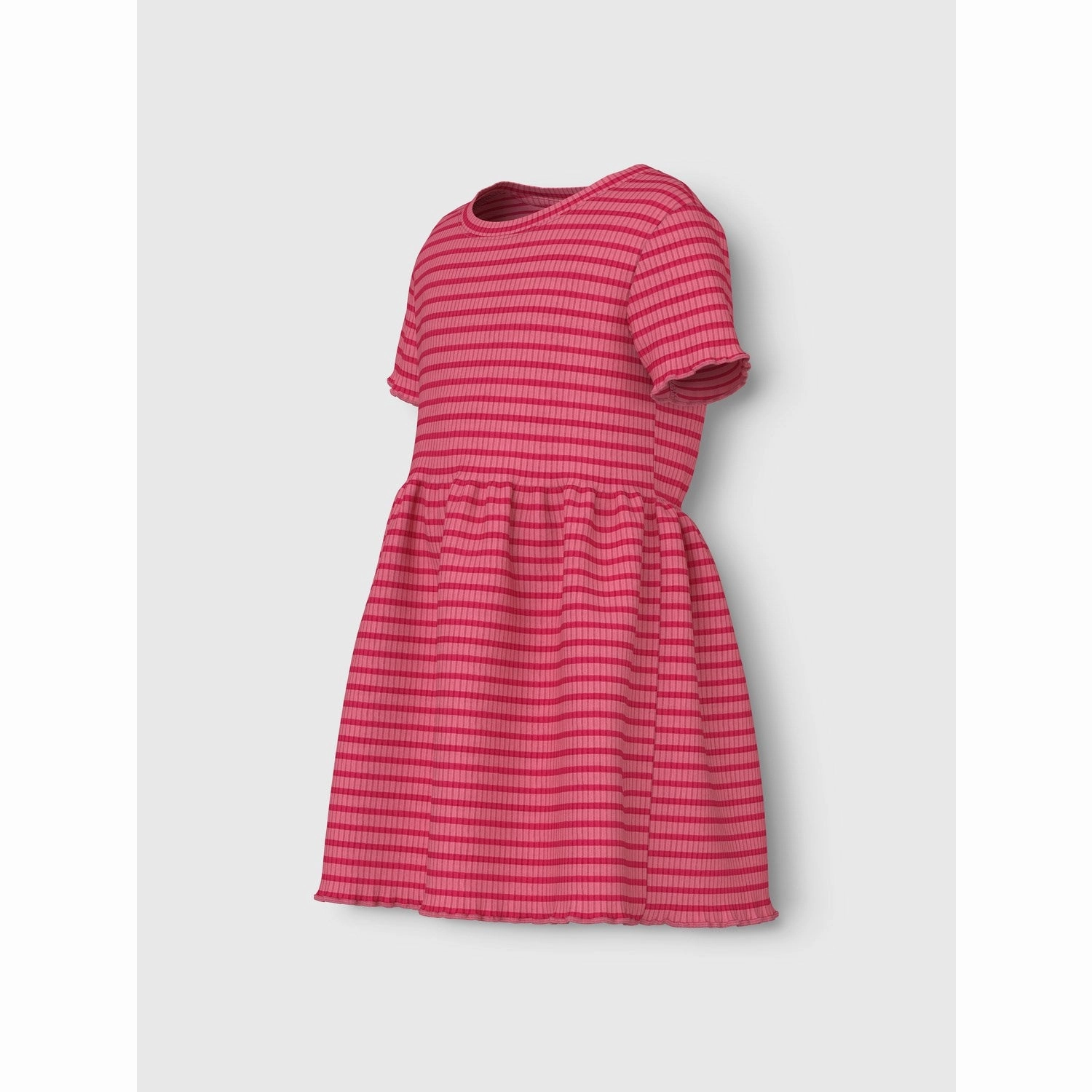 Casual Must-Have Soft Mesh Name It Rapture Rose Jalapeno Nmfvemma Ss Dress