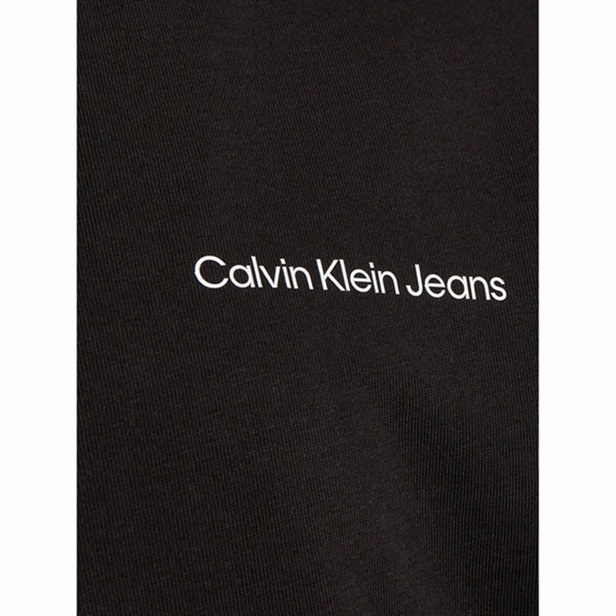 Calvin Klein Chest Inst. Logo T-Shirt Ck Black Cool Layer Wear