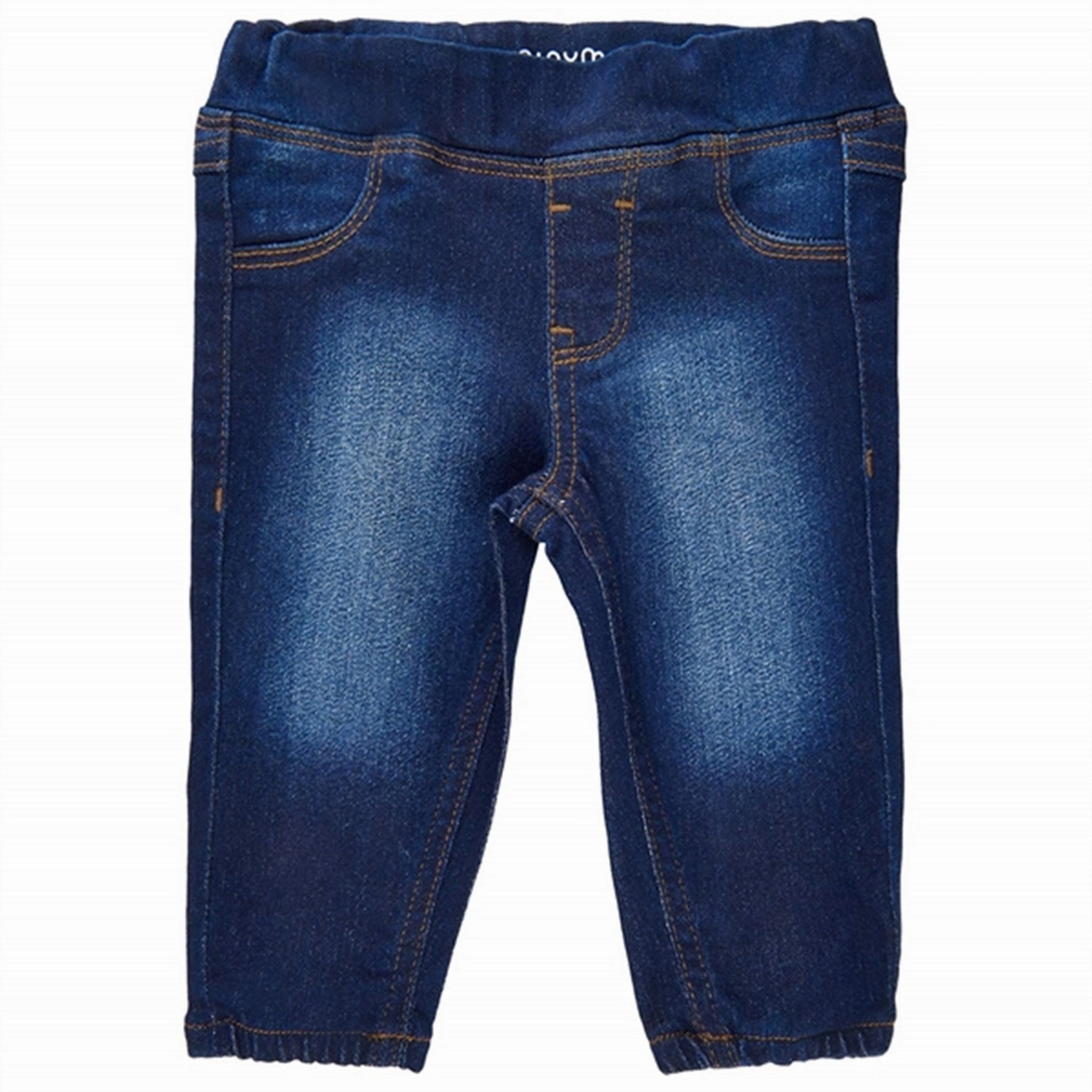 Durable Construction Minymo Dark Blue Denim Jeans Stretch Loose Fit NOOS