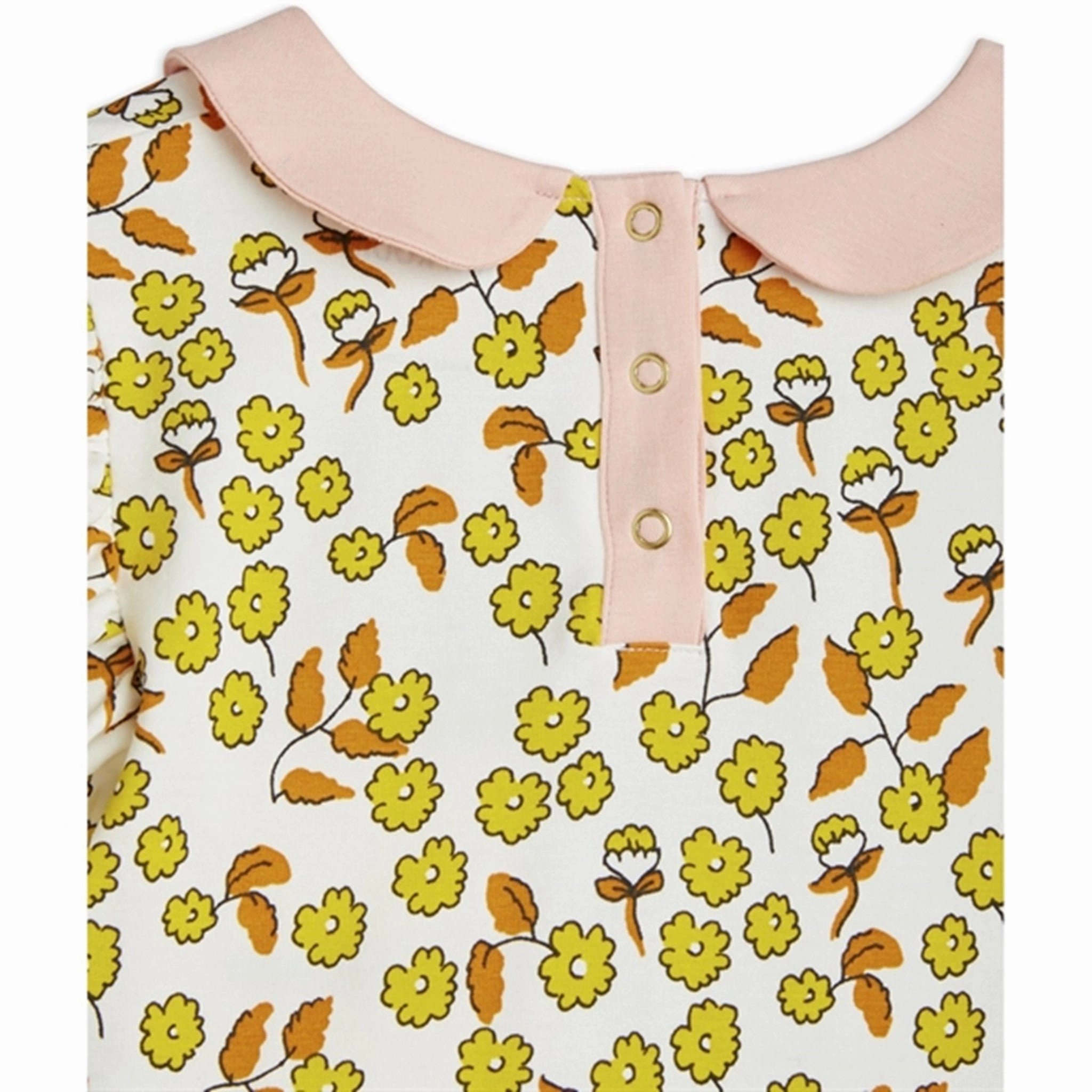 Mini Rodini Multi Flowers Aop Dress Subtle Glow