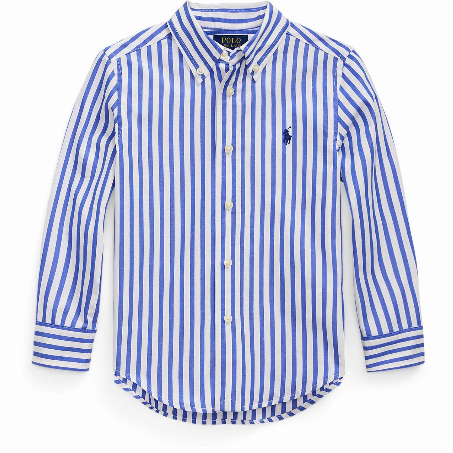 Weekend Vibes Camouflage Style Polo Ralph Lauren B5171 White/Blue Boy Sport Shirt