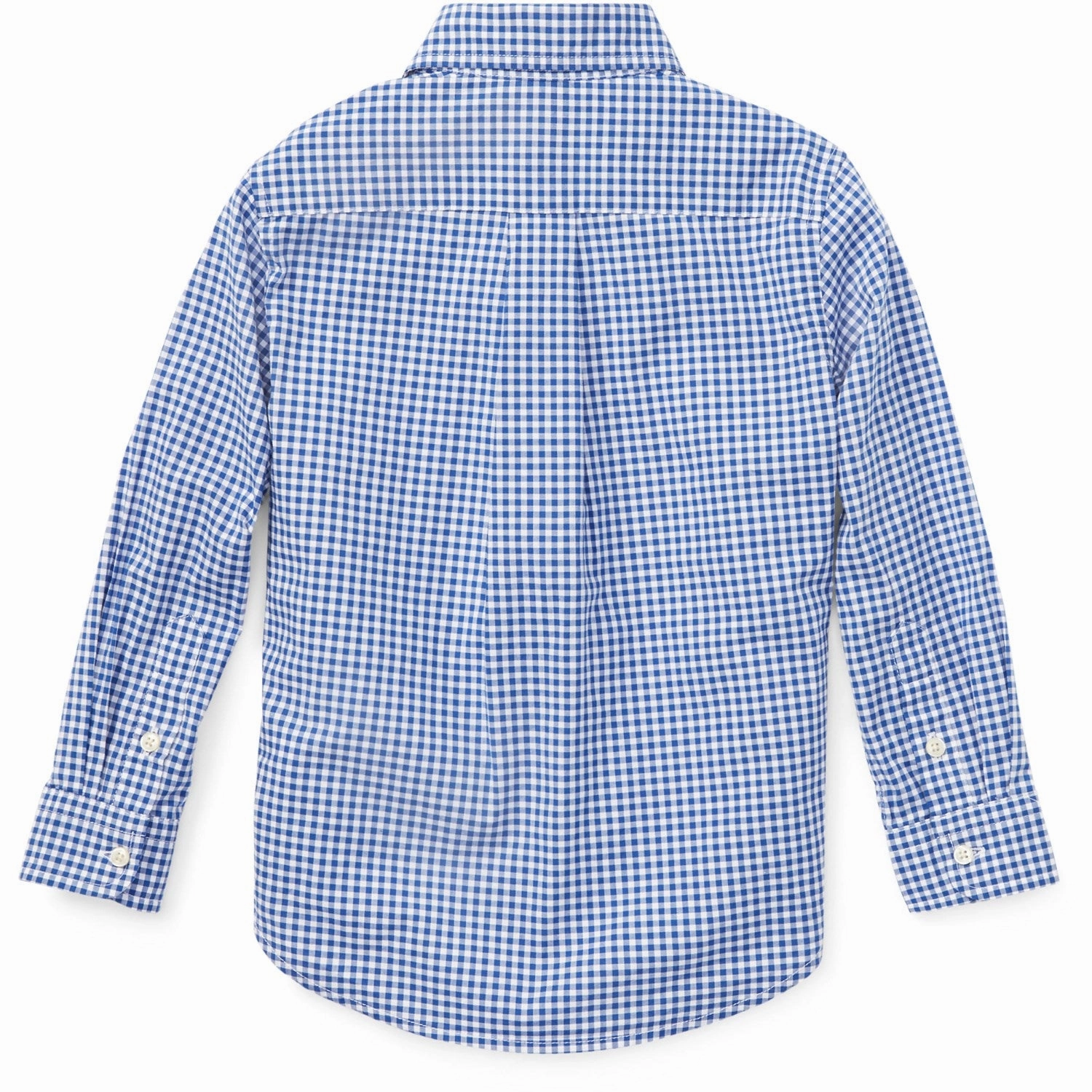 Non Static Finish Shimmer Effect Polo Ralph Lauren Blue Multi Shirt