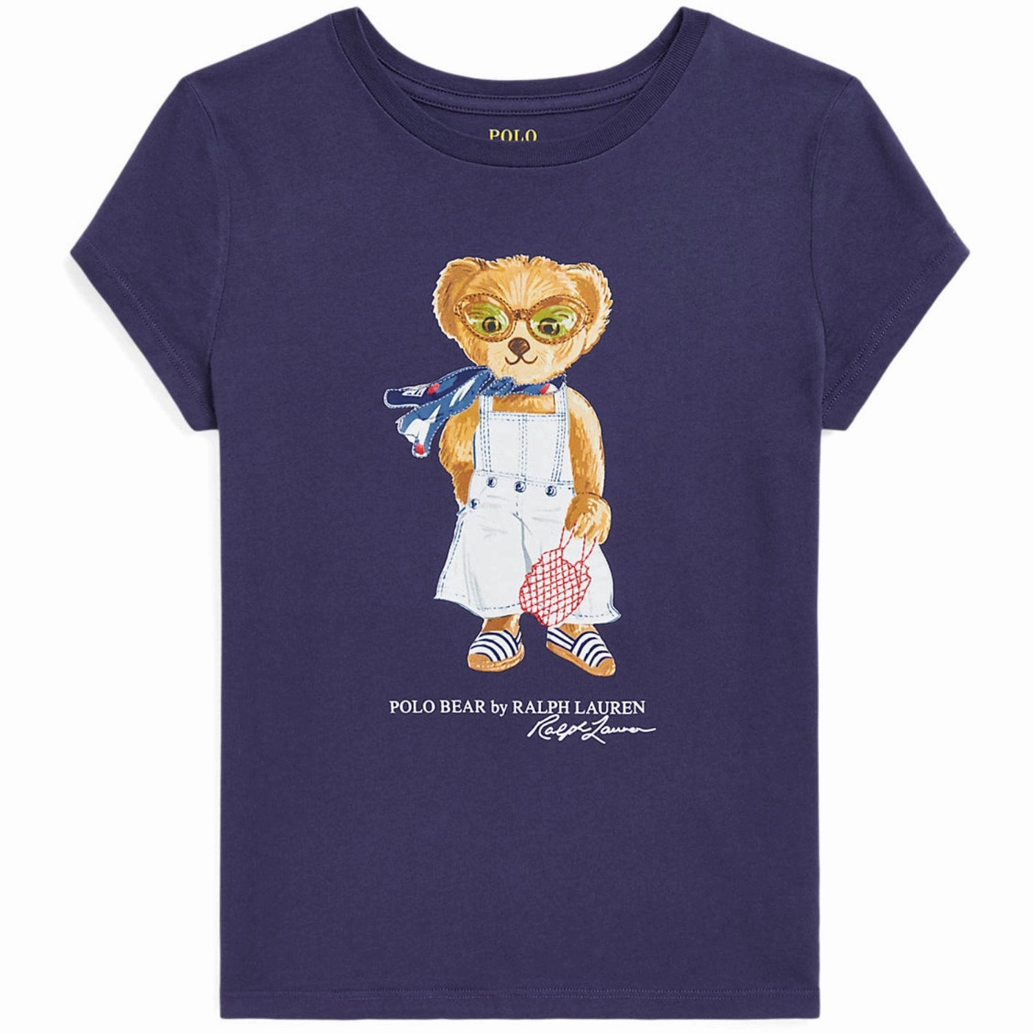 Polo Ralph Lauren Boathouse Navy Girl T-Shirt Essential Look